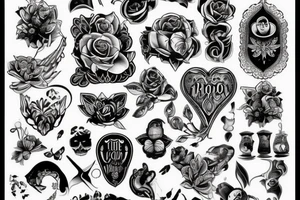 Панк с шипами на голове tattoo idea