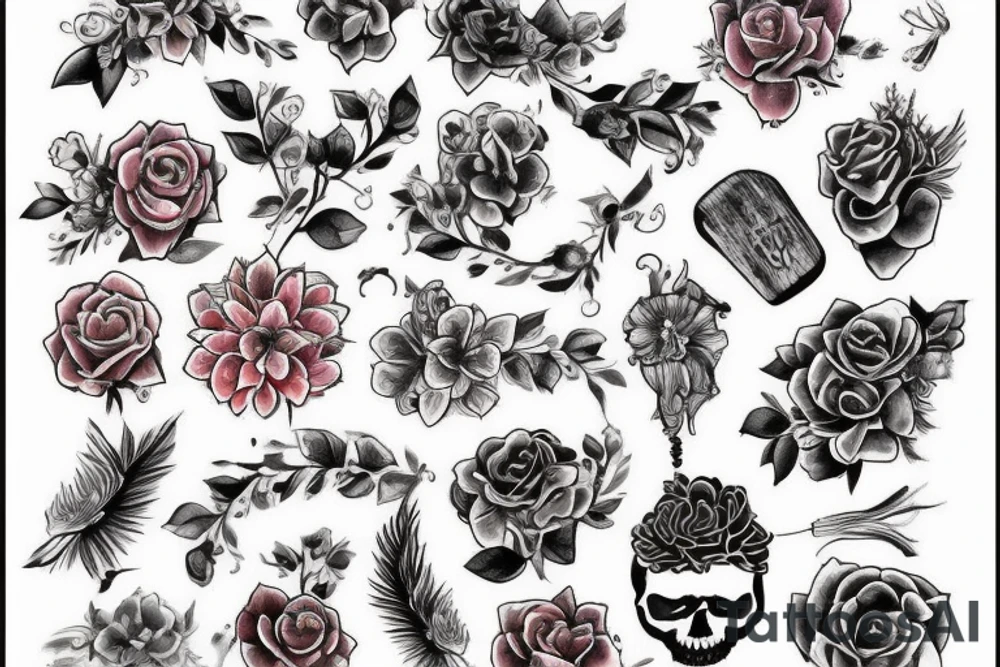 Панк с шипами на голове tattoo idea