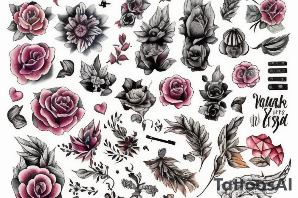 Панк с шипами на голове tattoo idea