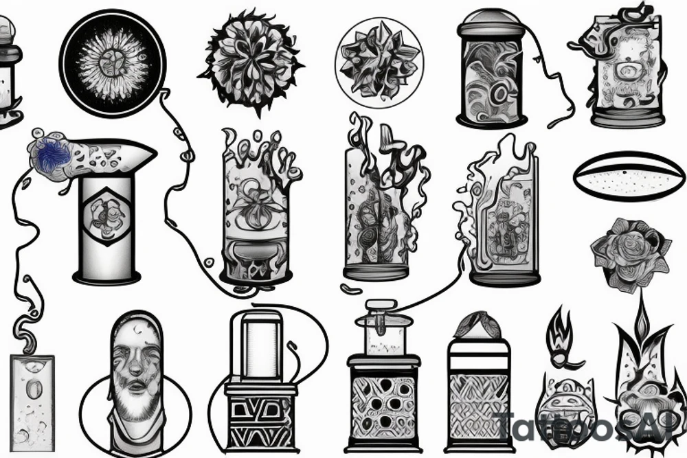 fill the humidifier tattoo idea