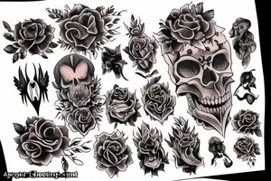 a tattoo of that has never been created tattoo idea