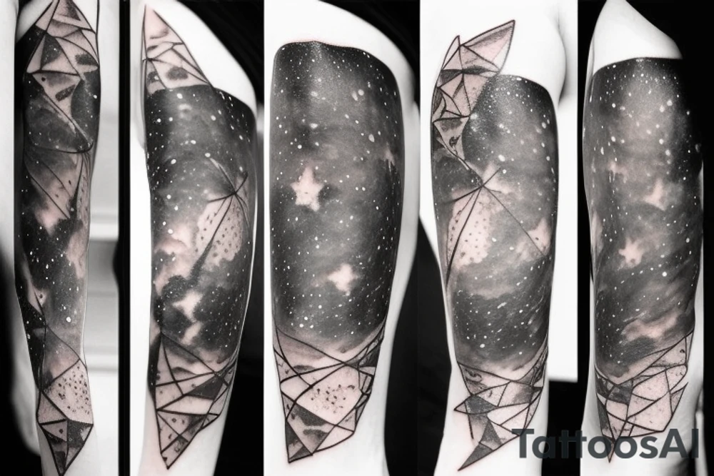 Galaxy tattoo idea