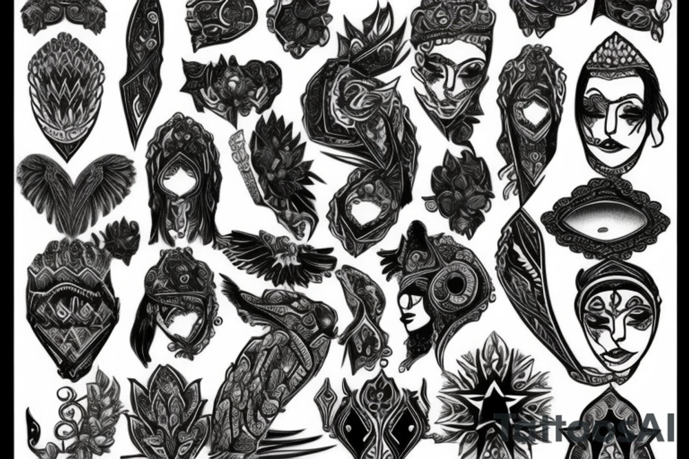 Armenian arevahach tattoo idea