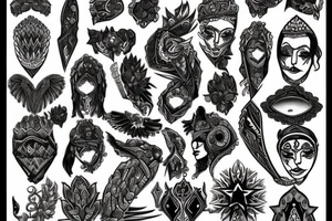 Armenian arevahach tattoo idea