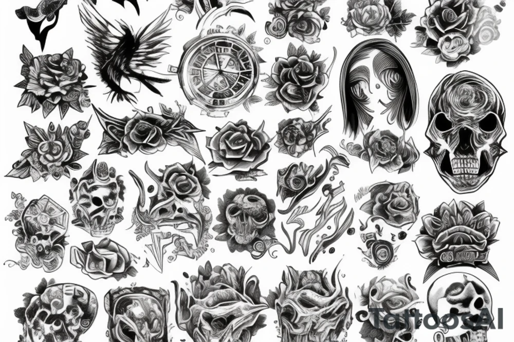full sleeve tattoo idea