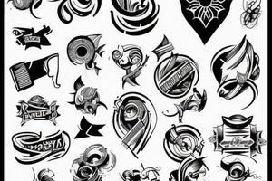 Bicep tattoo idea