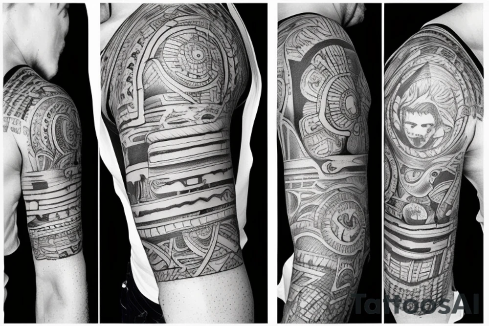 Bicep tattoo idea