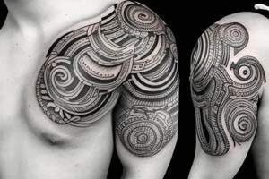 shoulder tattoos tattoo idea
