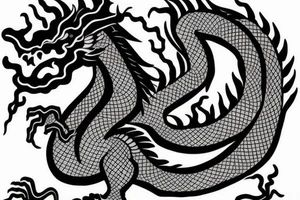 chinesse dragon for a tatto tattoo idea