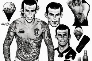Gareth Bale tattoo idea