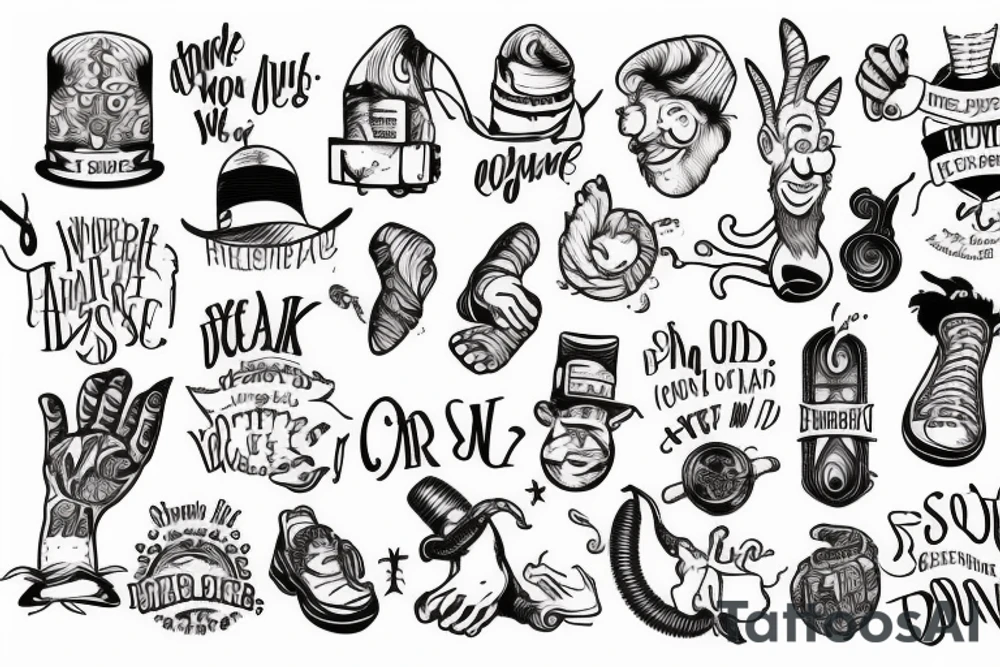You have brains in your head. You have feet in your shoes. You can steer yourself any direction you choose. tattoo idea