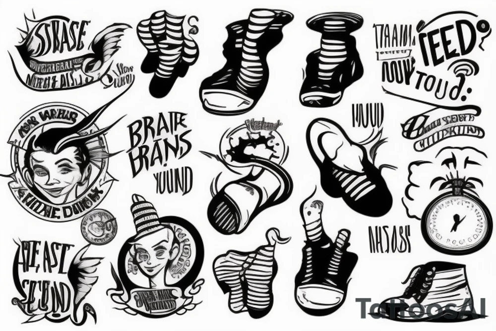 You have brains in your head. You have feet in your shoes. You can steer yourself any direction you choose. tattoo idea