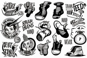 You have brains in your head. You have feet in your shoes. You can steer yourself any direction you choose. tattoo idea
