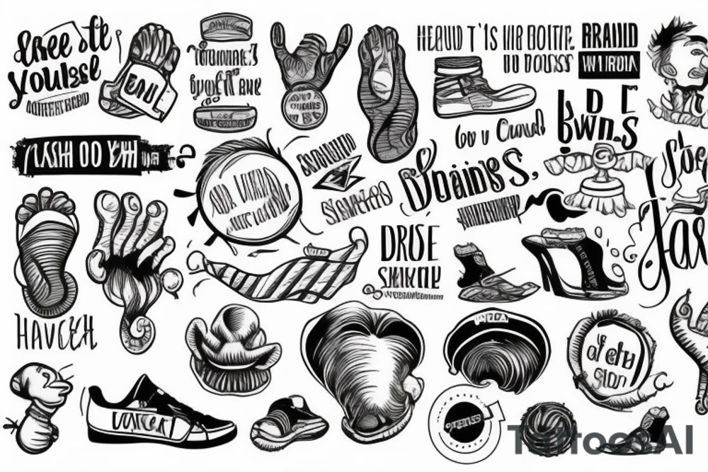 You have brains in your head. You have feet in your shoes. You can steer yourself any direction you choose. tattoo idea