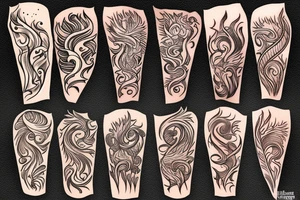 flame tattoo idea