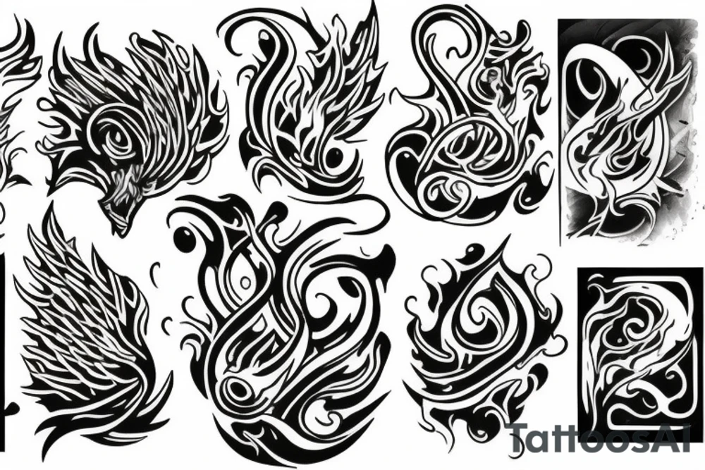 flame tattoo idea