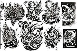 flame tattoo idea