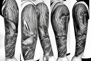 fisherman tattoo idea