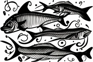 marlin tattoo idea