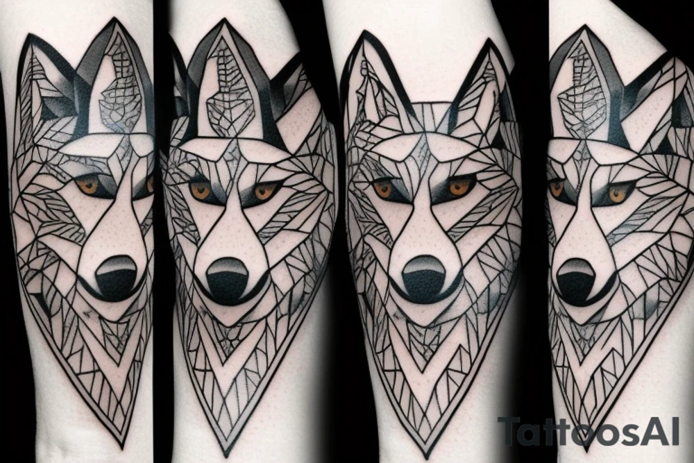 A Wolf tattoo idea
