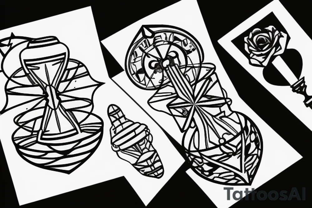 Sand
hourglass geometric 5 cm width tattoo idea Sand
hourglass geometric 5 cm width tattoo idea