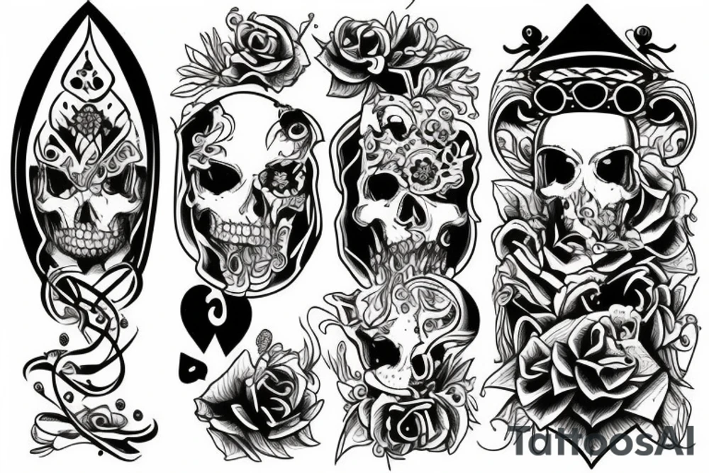 spade 7 tattoo idea