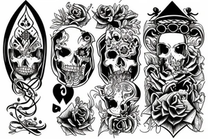 spade 7 tattoo idea