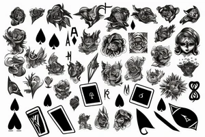 spade 7 tattoo idea