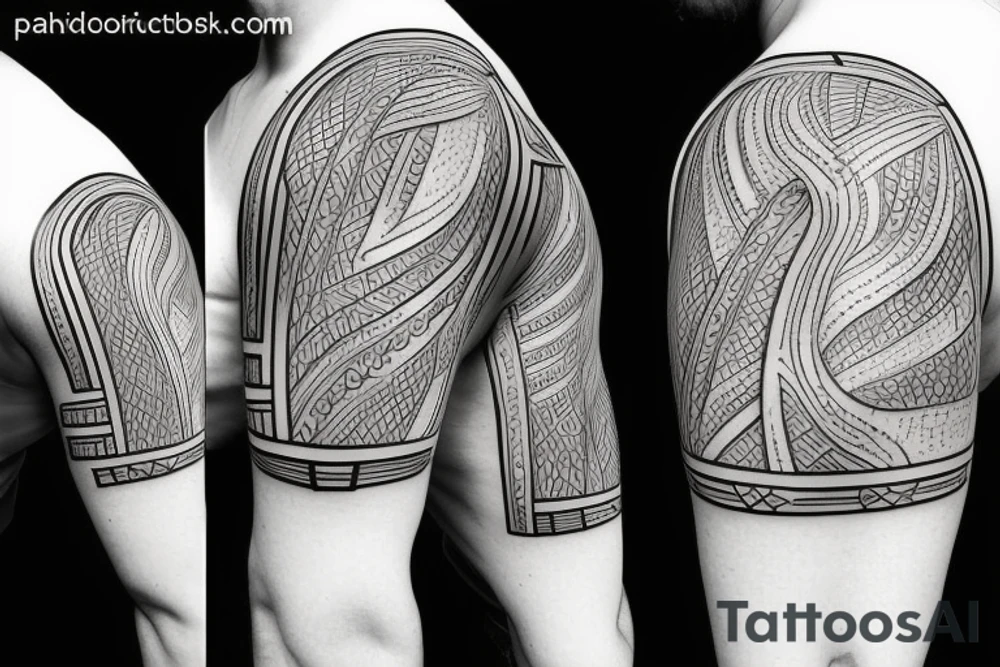 poker with lines tattoo idea