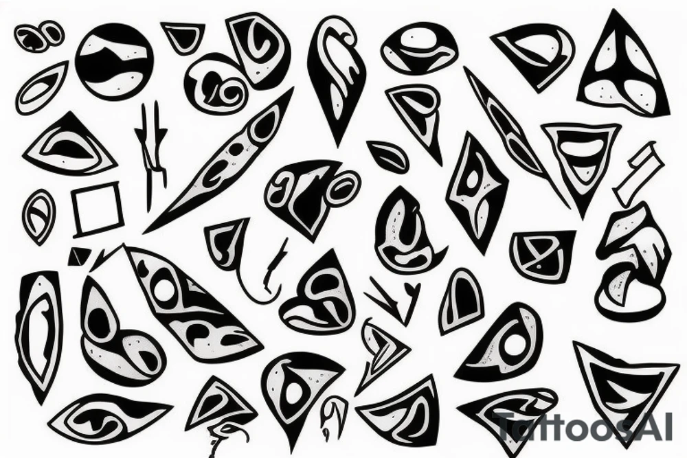 Stone tattoo idea