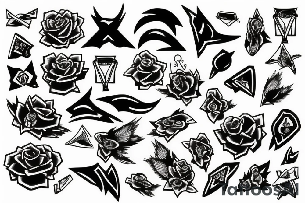 Rocks tattoo idea