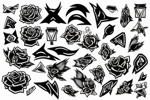 Rocks tattoo idea