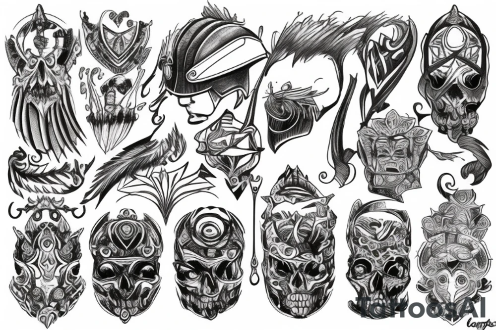 Helm of awe tattoo idea