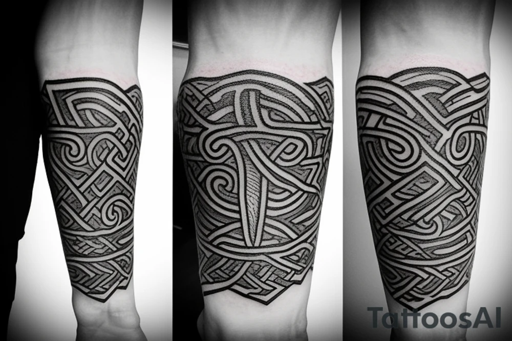 Viking rune tattoo tattoo idea