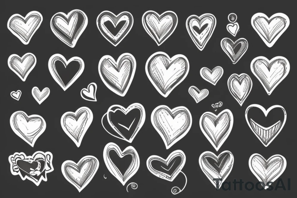 heart tattoo idea