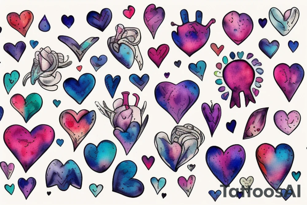 heart tattoo idea