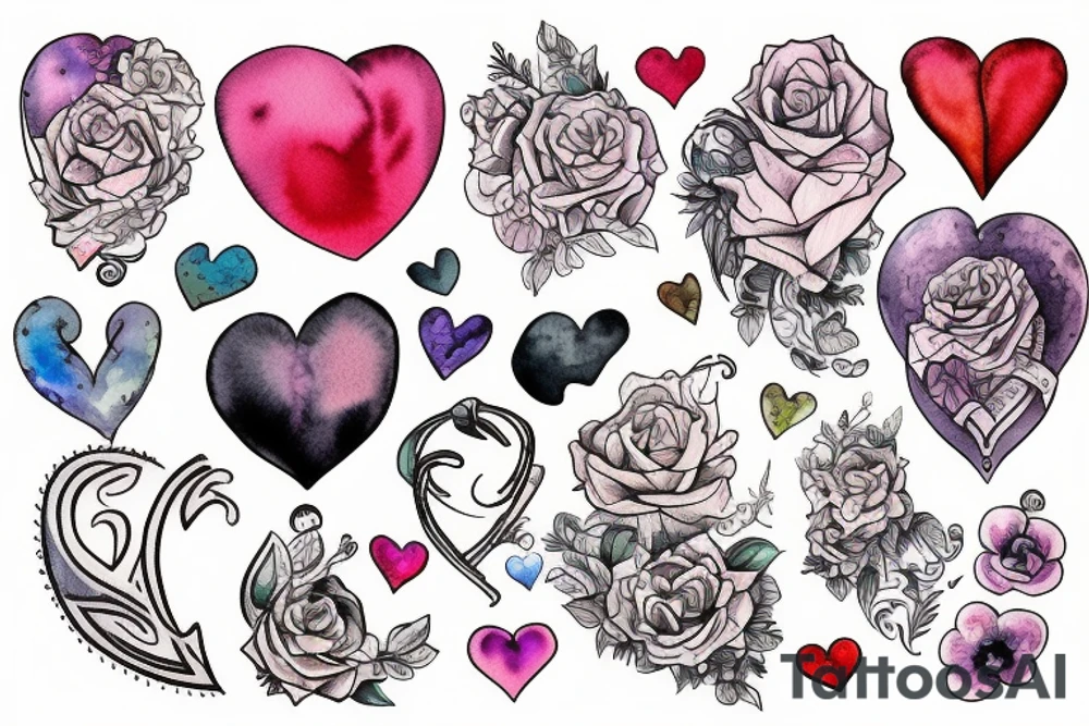 heart tattoo idea