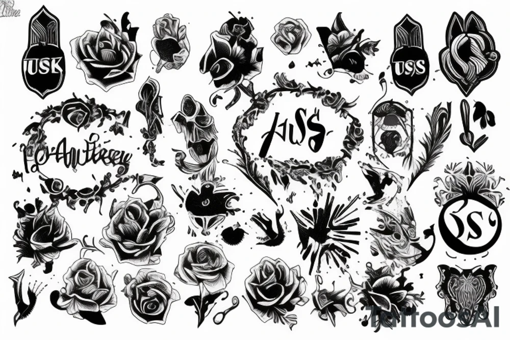 jusstsdk tattoo idea