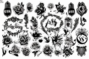 jusstsdk tattoo idea