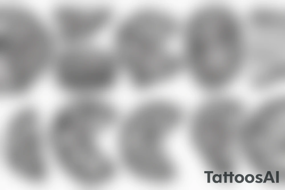 extremly realistic pizza tattoo idea
