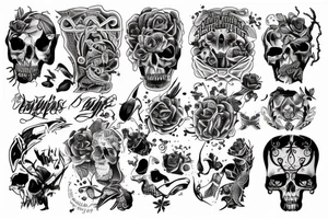 Ansikte på en manlig krigs ängel tattoo idea
