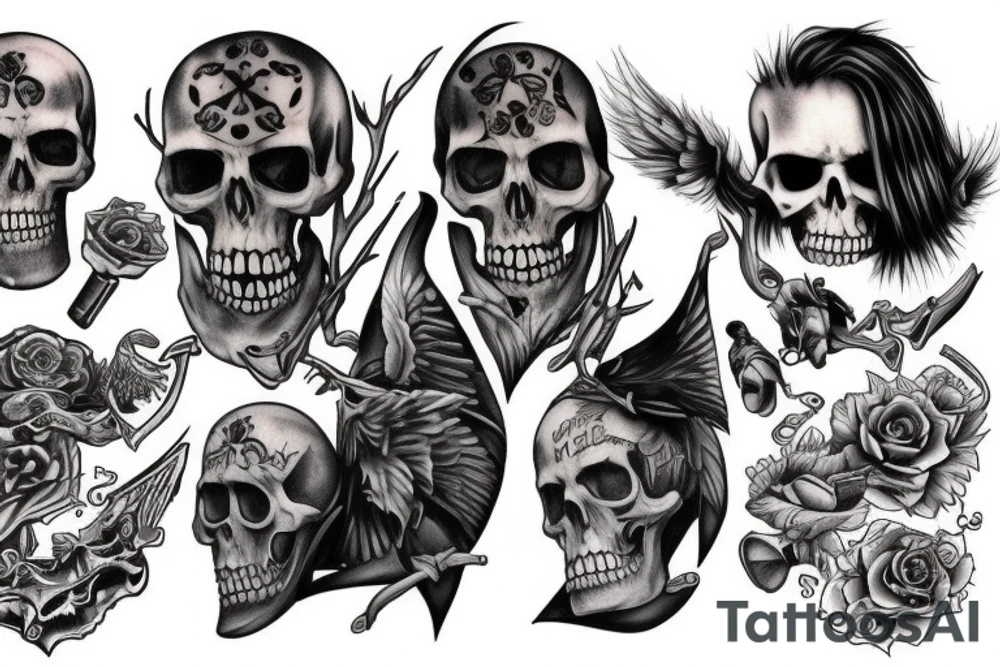 Grimreaper tattoo idea