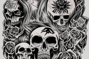 Grimreaper tattoo idea