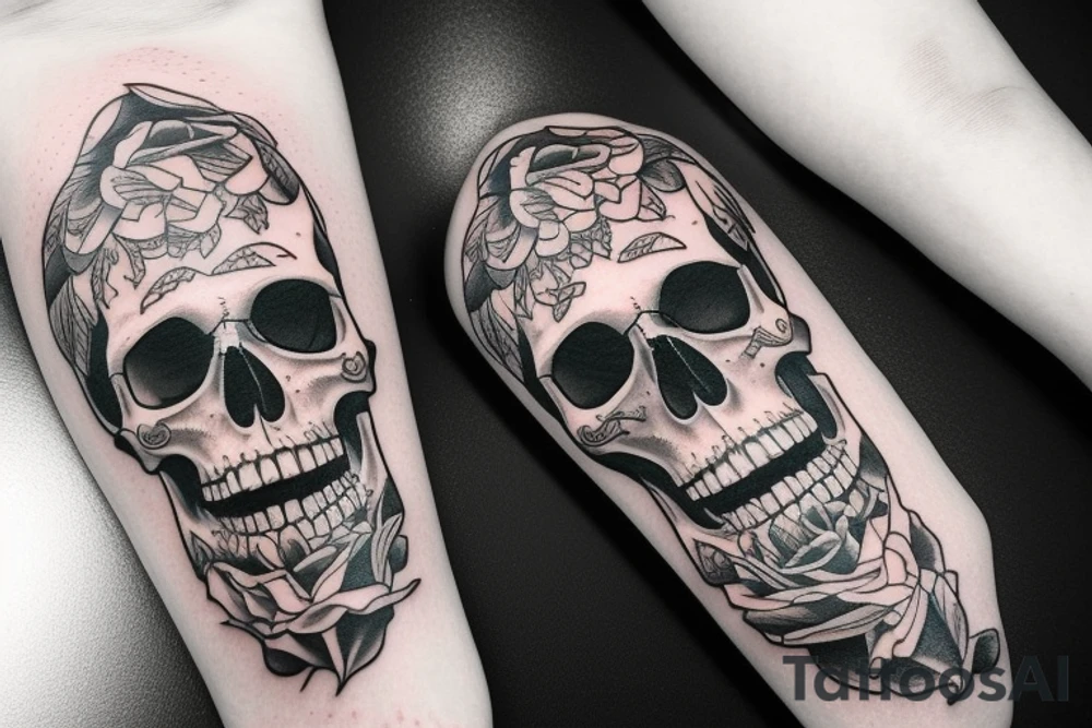 skull tattoo idea