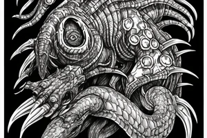 Hydralisk from starcraft 2 tattoo idea