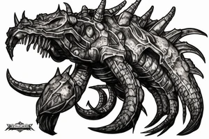 Hydralisk from starcraft 2 tattoo idea