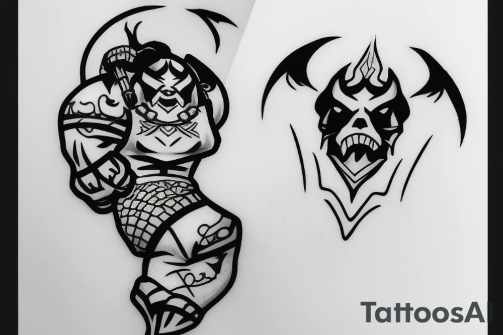 Pudge from dota 2 tattoo idea