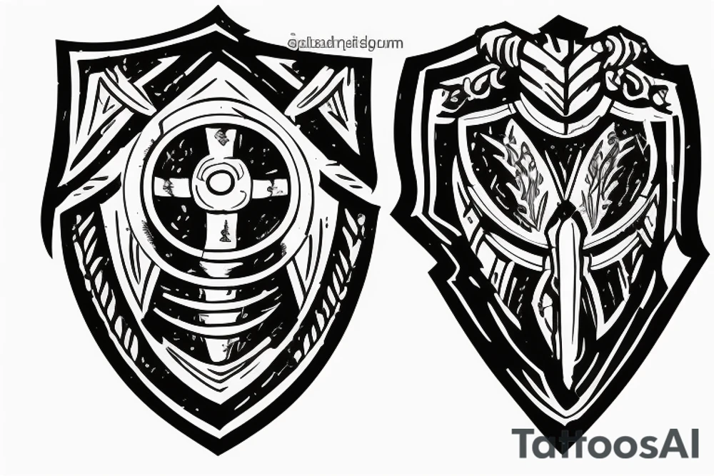 The Spartan sheild tattoo idea