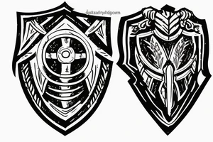 The Spartan sheild tattoo idea