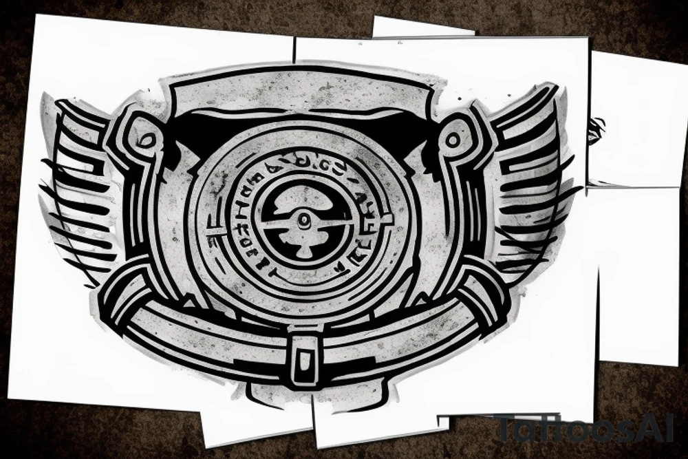 The Spartan sheild tattoo idea